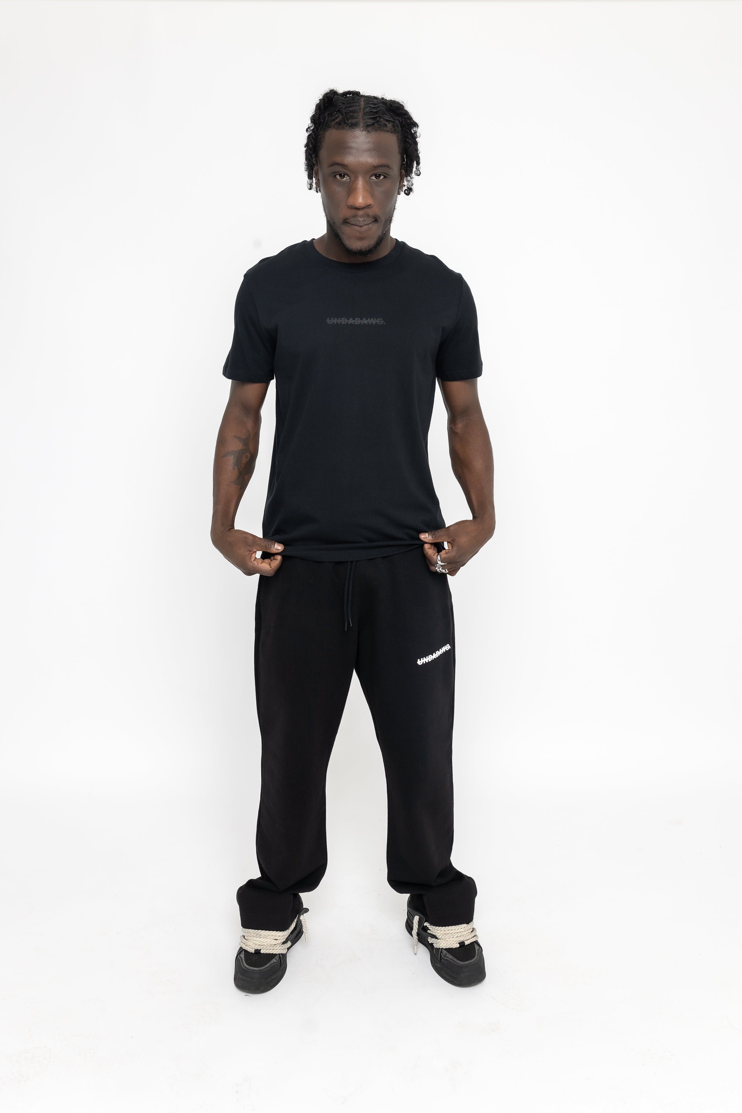 Daily Grind T-Shirt - Black on Black