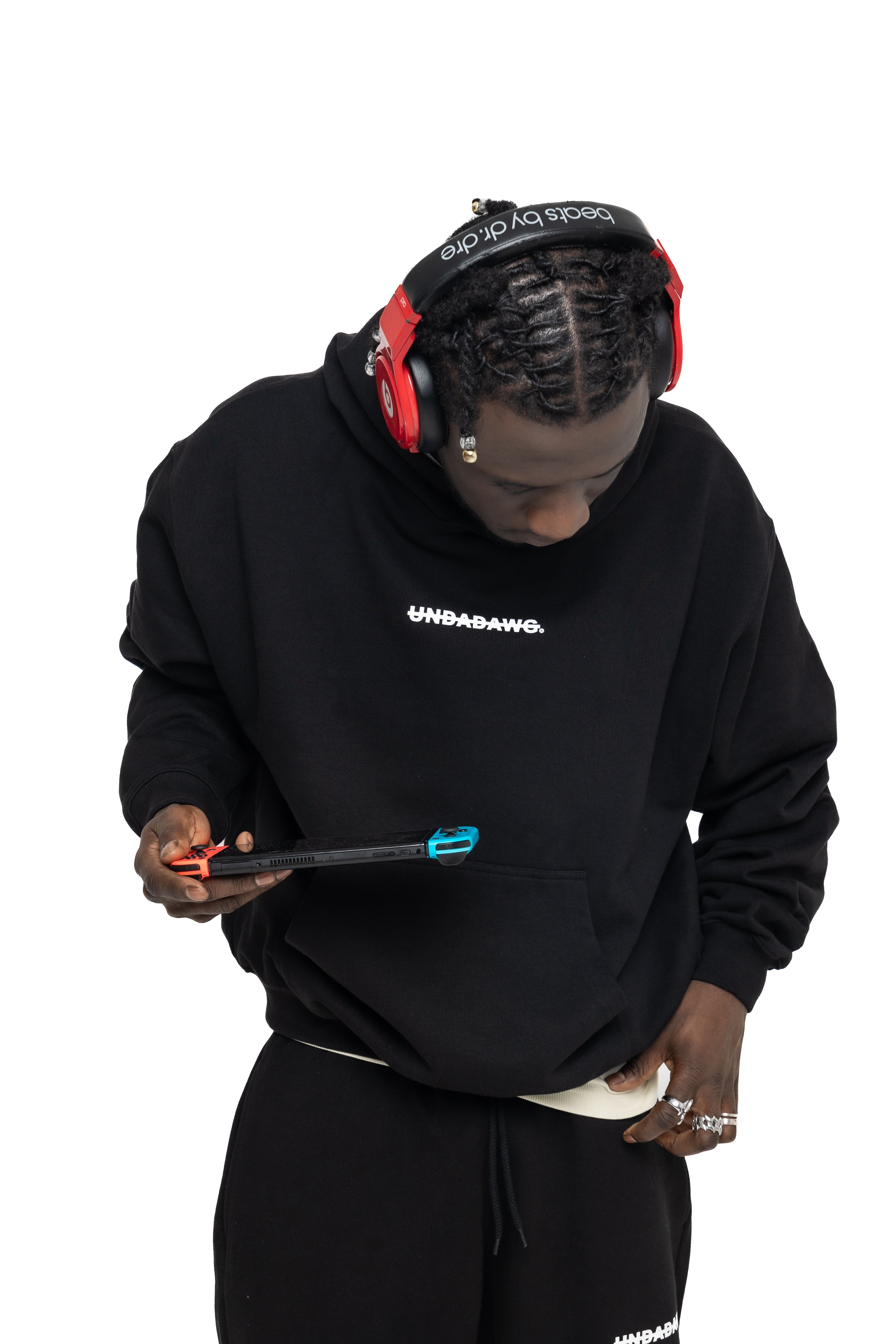 The Day 1 Hoody (Black on Black)